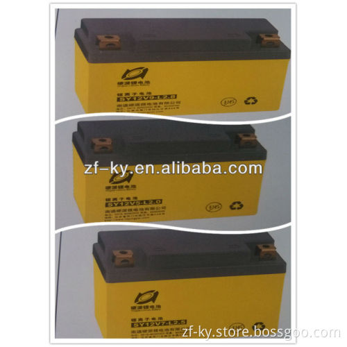 Motorcycle parts top quality diesel engine starting lithium battery